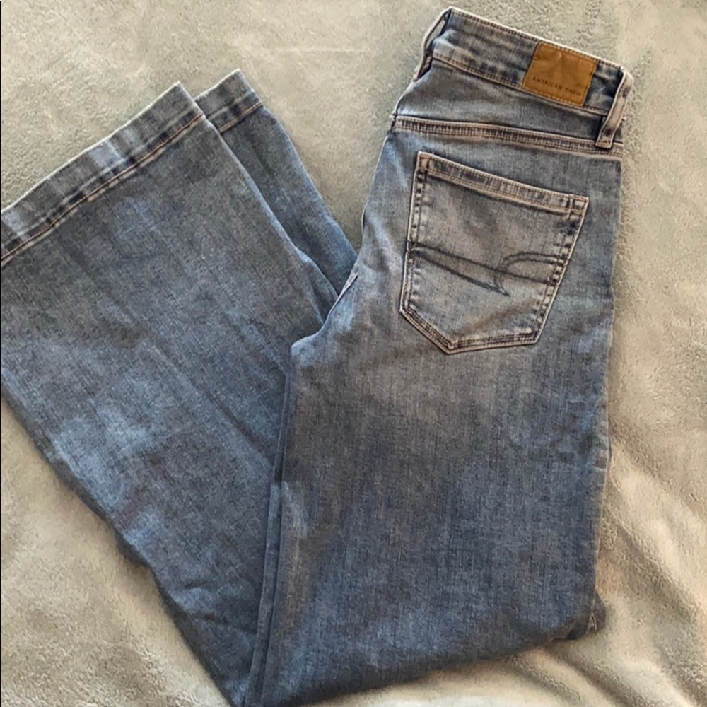 AMERICAN EAGLE  |  Wide Leg Jeans